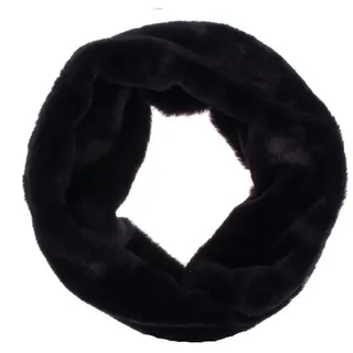 VewoTex Schal Loop Schal Damen » Teddy Winterschal Kunstpelz, (Kein Set, 1-St. Einzelner Schal), » dicker Winterschal » Damenschal warm & weich schwarz
