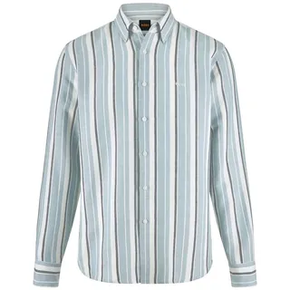 Boss RICOPLUS Langarmhemd Hellblau L