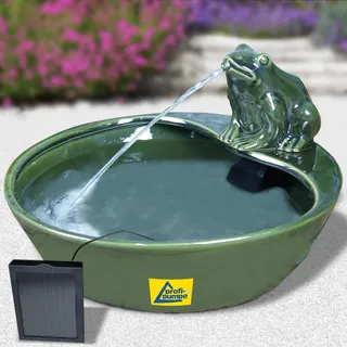 Solar Gartenbrunnen Brunnen Zierbrunnen Zimmerbrunnen Springbrunnen Brunnen Wasserfall Wasserspiel für Garten, Gartenteich, Terrasse