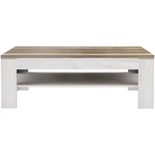Sconto Couchtisch weiß 120 x 43 x 75 cm