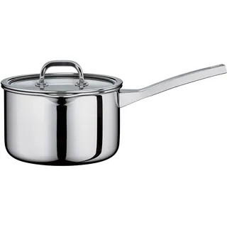 SPRING Stielkasserolle hoch FINESSE2+ mit Glasdeckel 18 cm 2,7 Liter INDUKTION