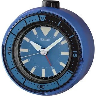 Seiko Quarzwecker blau