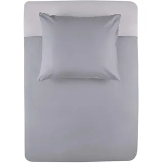 Walra 8010-1P Bettwäsche Dover, 135 x 200 und 80 x 80 cm, Satin