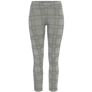 LASCANA Leggings grau/grün kariert 48/50
