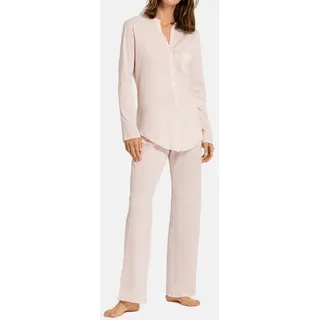 Hanro Cotton Deluxe Pyjama Rosa 50