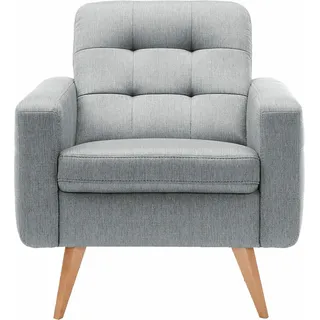 exxpo - sofa fashion Sessel Nappa Polyester 81 x 87 x 78 cm Grau
