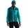 Full Zip Fleecejacke Grün/Türkis M