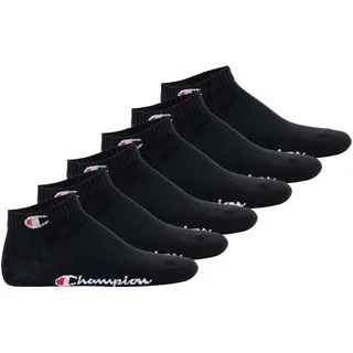 Champion Kurzsocken 6 Paar Schwarz 35-38