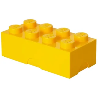 Lego Lunchbox Brotdose, 8 Noppen, Plastik, Gelb, 20 x 10 x cm, 1 Einheiten