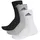 3er Pack medium grey heather/medium grey heather/black/white 40-42