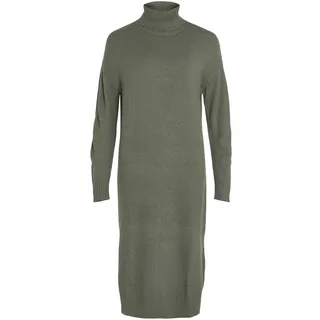 VILA Maxikleid Schwarz/Grün S