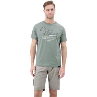 Lerros T-Shirt Serafino Grau XXL