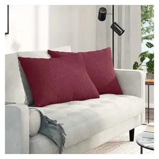 vidaXL Sofakissen 70 x 50 cm Rot
