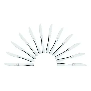 solex® Buttermesser Baguette silber, 12 St.