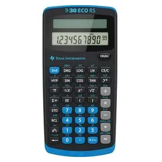 Texas Instruments TI-30 ECO RS Schwarz