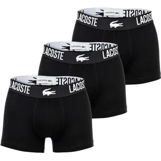 Lacoste Boxershorts schwarz XXL 3er Pack