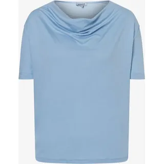 More & More Wasserfall-Ausschnitt Blau 34