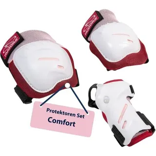 Hudora Biomechanisches Protektoren Set Comfort pink M