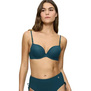 Triumph Bikini-Top Damen Blau/Grün 40 Cup B