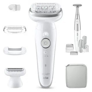 Braun Silk-épil 9 Flex SES9-241 weiß/silber