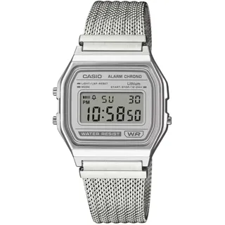Casio Vintage Collection A158WEM-7EF Edelstahl 36 mm