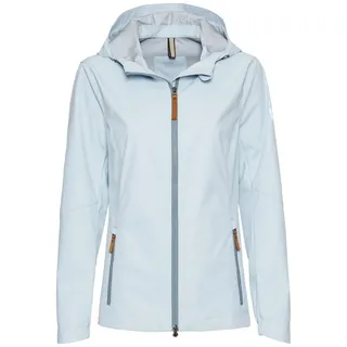 CAMEL ACTIVE Damen Softshell Jacke aus recyceltem Polyester Hellblau, womenswear-40 - 40