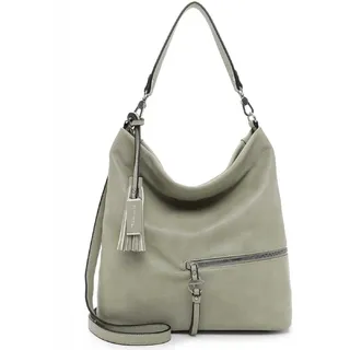 TAMARIS Nele Schultertasche Kunstleder Weiß/Khaki