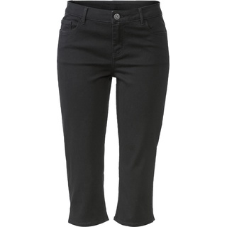 esmara® Damen Jeans Capri (40, schwarz)