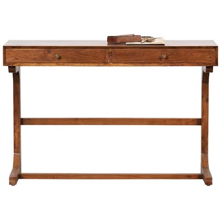 Schreibtisch aus Akazie Massivholz Vintage Design