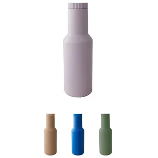 Design Letters Isoliert Karaffe 1L | Ideal als Thermoskanne, To go Becher, Camping becher | Thermoskanne Edelstahl | Geschenke für Freundin, Geschenke für Männer, Hochzeitsgeschenk