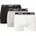 Slips 3 Einheiten White Grey Heather Black L