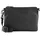 Leather Umhängetasche Leder Black