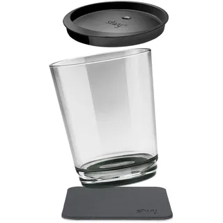 Silwy Magnet-Trinkbecher Triple - Pearl Grey (250 ml)