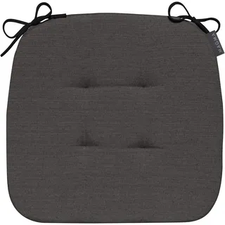Magma Stuhlkissen Fino 41x41x3,5 cm | anthrazit - grau