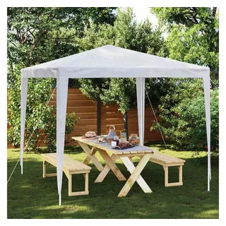 vidaXL Partyzelt 2,5 x 2,5 m weiß