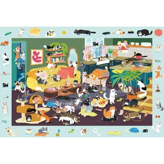 Schmidt Spiele Lustiges Katzen-Gewimmel 150 Teile