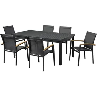 vente-unique Nauru Set 7-tlg. Anthrazit