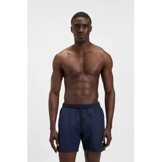 Boss Badeshorts mit Kontrast-Logo Modell 'STARFISH', Marine, XXL
