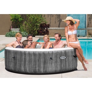 INTEX Whirlpool Pure SPA Bubble Greywood Deluxe 216 x 71 cm