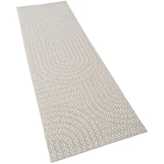 Paco Home Outdoor Teppich 80 x 250 cm Creme