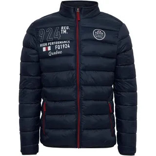 FQ1924 Arnvid Herren, Steppjacke Übergangsjacke Jacke mit Stehkragen, Größe:M, Farbe:Navy blazer), (193923) - M
