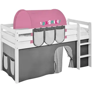 Lilokids Betttunnel Baldachin PAW PATROL ROSA Bettzelt für Kinderbetten & Hochbetten, waschbar rosa