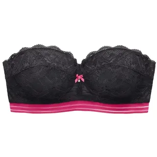 VIVANCE Push-up-BH mit Bügel schwarz 85B