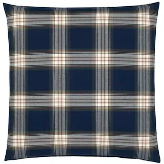 ELEGANTE Westminster kariert Flanell Blau 80 x 80 cm