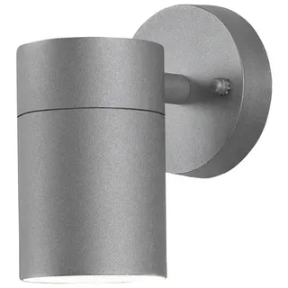Konstsmide Außenwandleuchte Aluminium 13,0 cm GU10 35 W grau