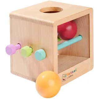 Eichhorn Montessori Box mit Kugeln
