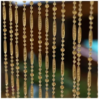 Perlenvorhang Wohnkultur Tür Vorhang Bunte Weiße Kunststoff Perlen String Vorhang Fenster Balkon Garten DIY Dekoration Ornament TüRvorhang Perlen (Color : 7, Size : 20 String 180cm)