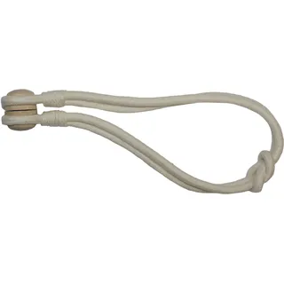 GARDINIA Raffhalter Kordel Beige 2 St.