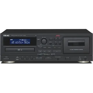 Teac AD-850-SE CD- & Kassettenspieler mit USB Schwarz