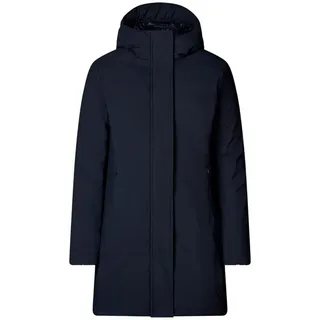 SAVE THE DUCK Parka Leyla Damen Winterjacke, Wintermantel, Regenmantel, Kapuzenjacke, Funktionsjacke blau M/L